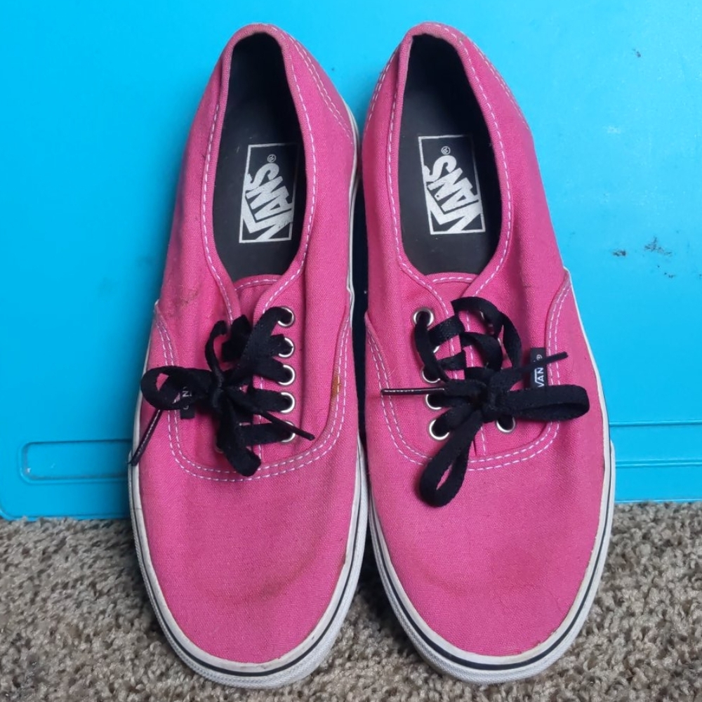 Hot pink Vans